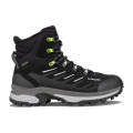 Lowa Wanderschuhe Randir Mid GTX (Trekking, Veloursleder, wasserdicht) schwarz/grau Herren